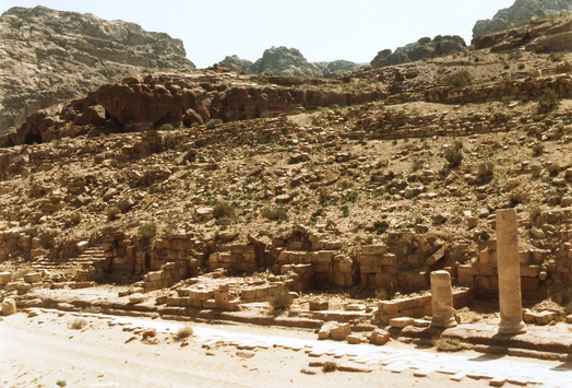 Vorschaubild Blick vom Cardo Maximus Richtung Südosten